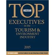 Nigerian Top Executives in the Tourism & Environment Industry