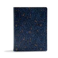 CSB Study Bible, Navy LeatherTouch, Indexed Faithful and True