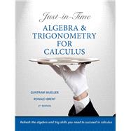 Just-in-Time Algebra and Trigonometry for Calculus