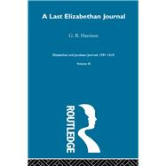 A Last Elizabethan Journal  V3