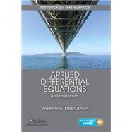 Applied Differential Equations: The Primary Course