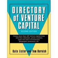 Directory of Venture Capital, 2nd Edition