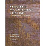 Strategic Management : A Managerial Perspective