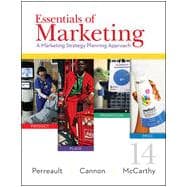 Essentials of Marketing A Marketing Strategy Planning Approach,9780077861049