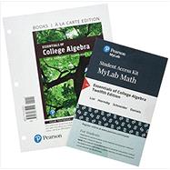 Essentials of College Algebra, Books a la Carte Edition, plus MyLab Math with Pearson eText -- Access Card Package