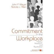 Commitment in the Workplace Vol. 2 : Theory, Research, and Application