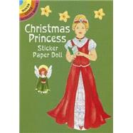 Christmas Princess Sticker Paper Doll