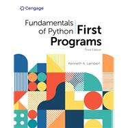 MindTap for Fundamentals of Python: First Programs