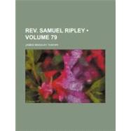Rev. Samuel Ripley