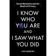 I Know Who You Are and I Saw What You Did Social Networks and the Death of Privacy