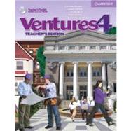 Ventures Level 4 Teacher's Edition with Teacher's Toolkit Audio CD/CD-ROM