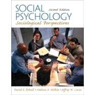 Social Psychology : Sociological Perspectives