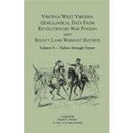 Virginia and West Virginia Genealogical Data from Revolutionary War Pension and Bounty Land Warrant Records: Nabors - Rymer