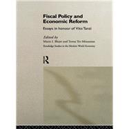 Fiscal Policy and Economic Reforms: Essays in Honour of Vito Tanzi