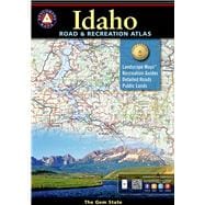 Benchmark Idaho Road and Recreation Atlas