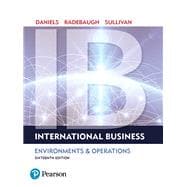 International Business + 2019 MyLab Management with Pearson eText -- Access Card Package