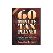 Sixty Minute Tax Planner 2000
