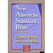 New American Standard Bible Giant Print Reference : NASB Update, Burgundy, LT, Indx