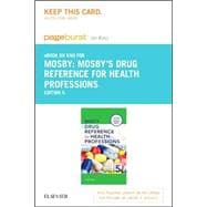Mosby's Drug Reference for Health Professions Pageburst E-book on Kno Retail Access Card