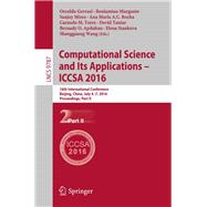 Computational Science and Its Applications