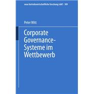 Corporate Governance-systeme Im Wettbewerb