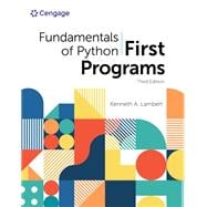 MindTap for Lambert's Fundamentals of Python: First Programs with 2024 Updates, 1 term Instant Access