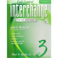 Interchange Third Edition Full Contact Level 3 Part 4 Units 13-16