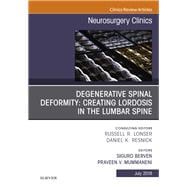 Degenerative Spinal Deformity