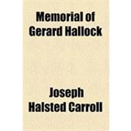 Memorial of Gerard Hallock