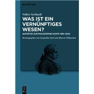 Was ist ein vernünftiges Wesen?