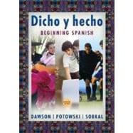 Dicho y hecho: Beginning Spanish, 8th Edition