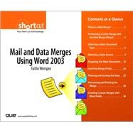 Mail and Data Merges Using Word 2003 (Digital Short Cut)