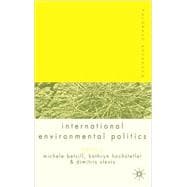 Palgrave Advances In International Environmental Politics