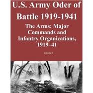 Us Army Order of Battle 1919-1941