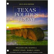 Bundle: Texas Politics Today 2015-2016 Edition, Loose-leaf Version, 17th + MindTap Political Science, 1 term (6 months) Printed Access Card