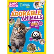 National Geographic Kids Adorable Animals Super Sticker Activity Book 2,000 Stickers!