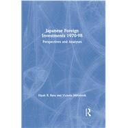 Japanese Foreign Investments, 1970-98