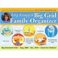 Amy Knapp's Big Grid Family Organizer 2009 2010 Calendar