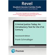 Criminal Justice Today -- Revel   Print Combo Access Code