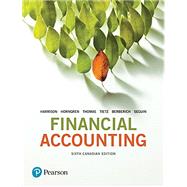 Financial Accounting, Sixth Canadian Edition,