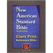 New American Standard Bible Giant Print Reference : NASB Update, Burgundy, GL