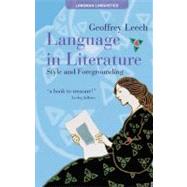 Language in Literature: Style and Foregrounding