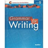 Grammar for Writing 2014 Student Edition Level Blue, Grade 9 (Hardcover)