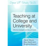 Teaching at College and University