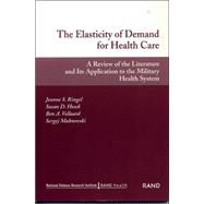 The Elasticity of Demand for Health Care A Review of the Literature and Its Application to the Military Health System