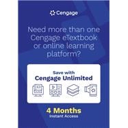 Cengage Unlimited Subscription, 4 months