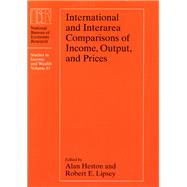 International and Interarea Comparisons of Income, Output, and Prices