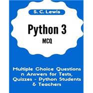 Python 3 Mcq