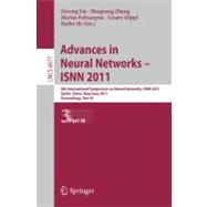 Advances in Neural Networks -- ISNN 2011 : 8th International Symposium on Neural Networks, ISNN 2011, Guilin, China, May 29--June 1, 2011, Prodceedings, Part III