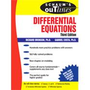 Schaum's Outline of Differential Equations, 3rd edition, 3rd Edition
